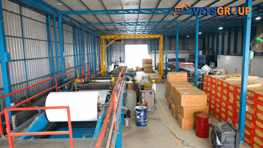 Continuous Sandwich Panel Line